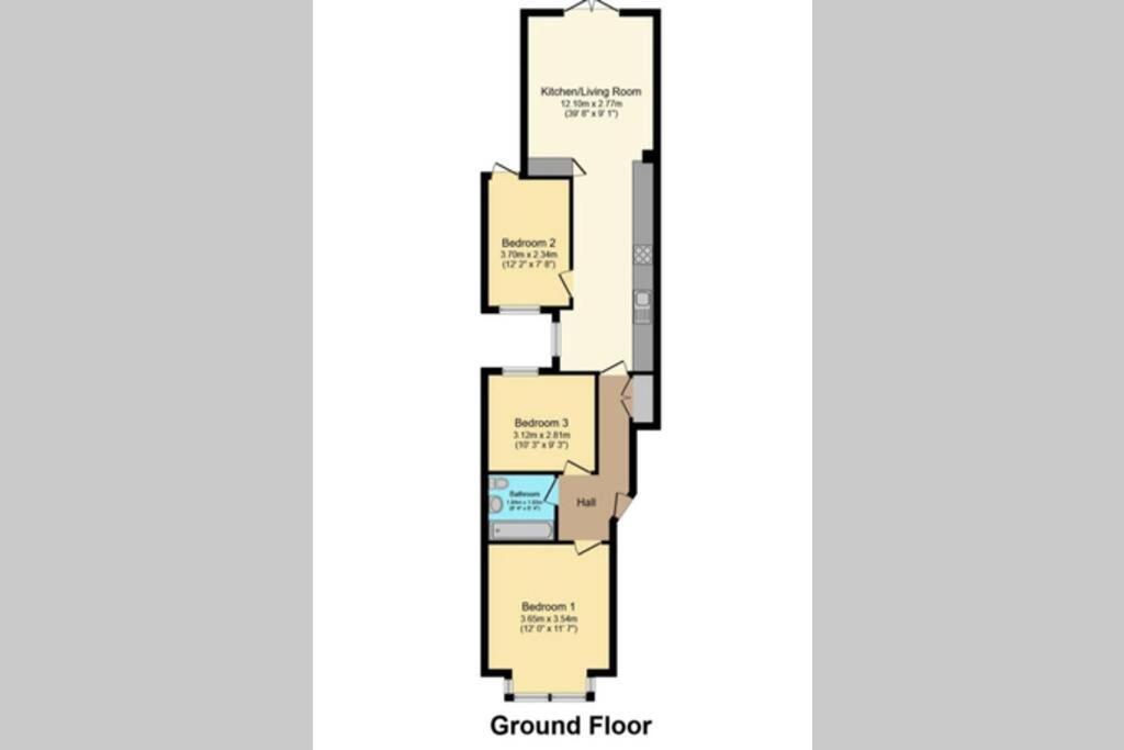 Contemporary 3 Bed Apartment In Hendon Central. Екстер'єр фото